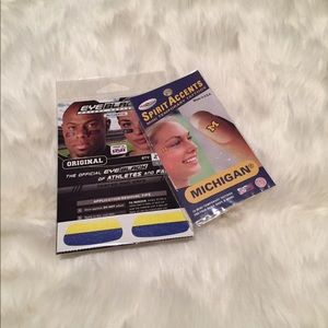 University of Michigan temporary tattoos